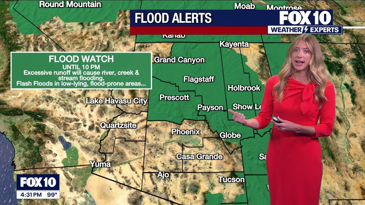 Flood watches for parts of the High Country
