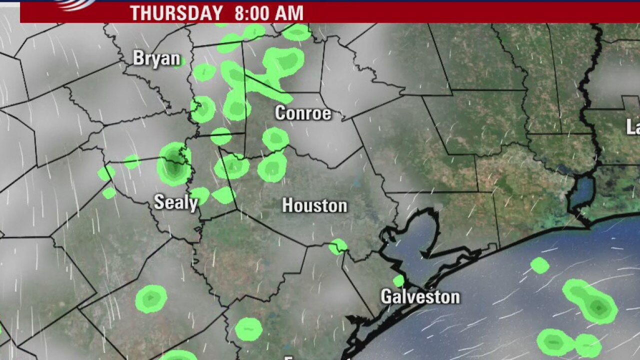 Thursday morning weather forecast