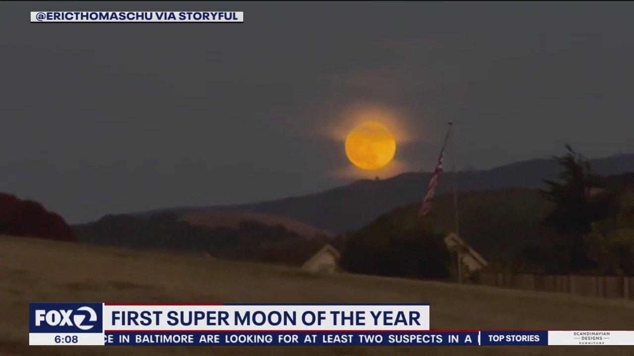 1st supermoon of the year