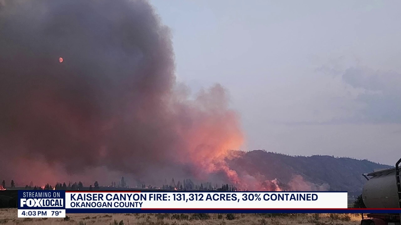 Kaiser Canyon Fire surpasses 100,000 acres