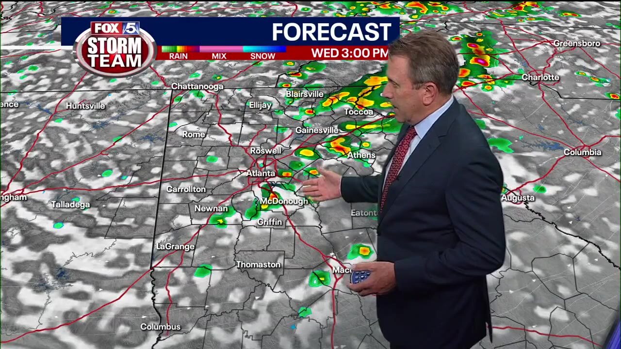 Tuesday afternoon forecast