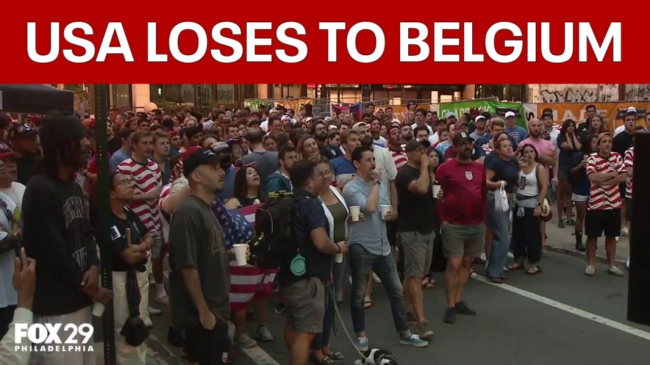 Team USA fans pack Top Tomato in Philly for Belgium match  