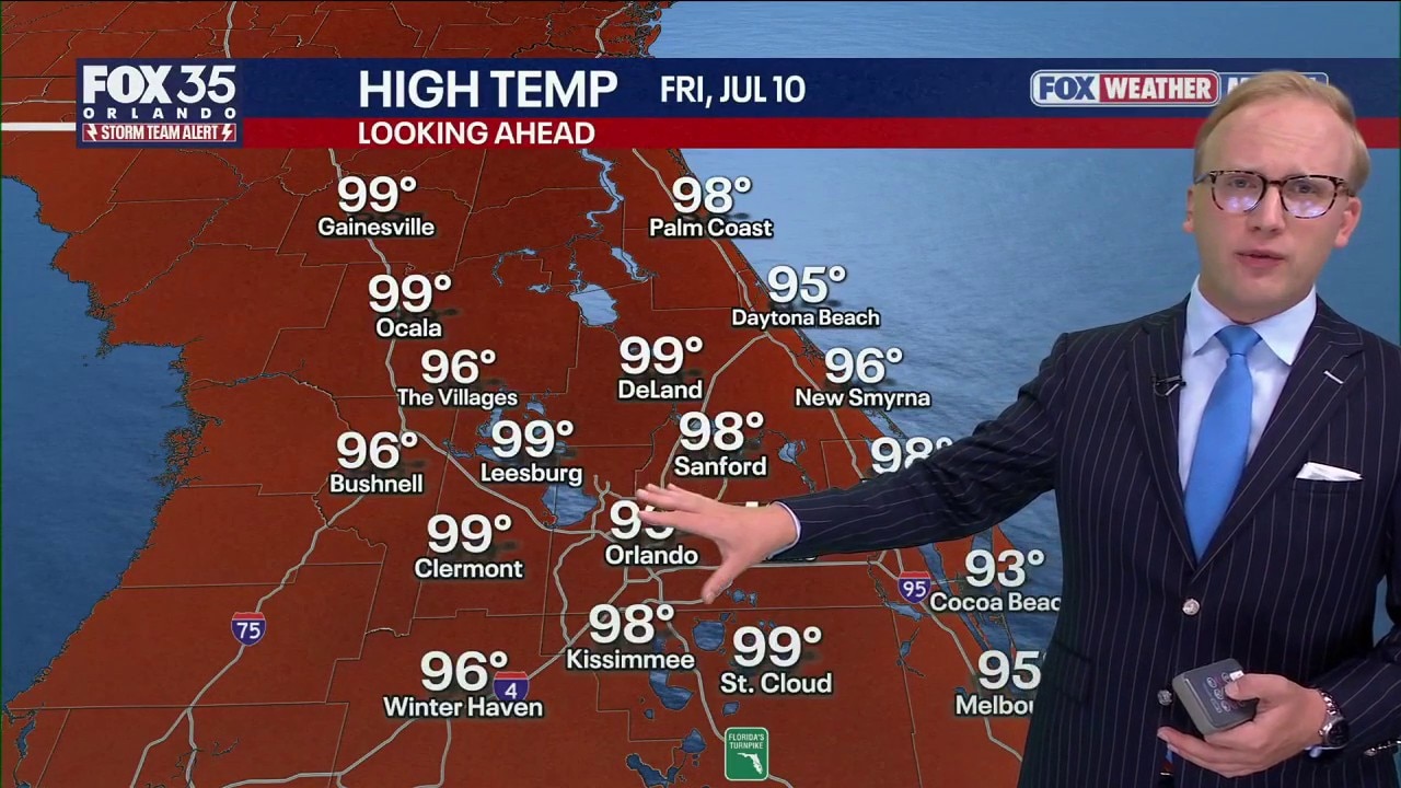 Orlando Weather Forecast: Tracking excessive heat