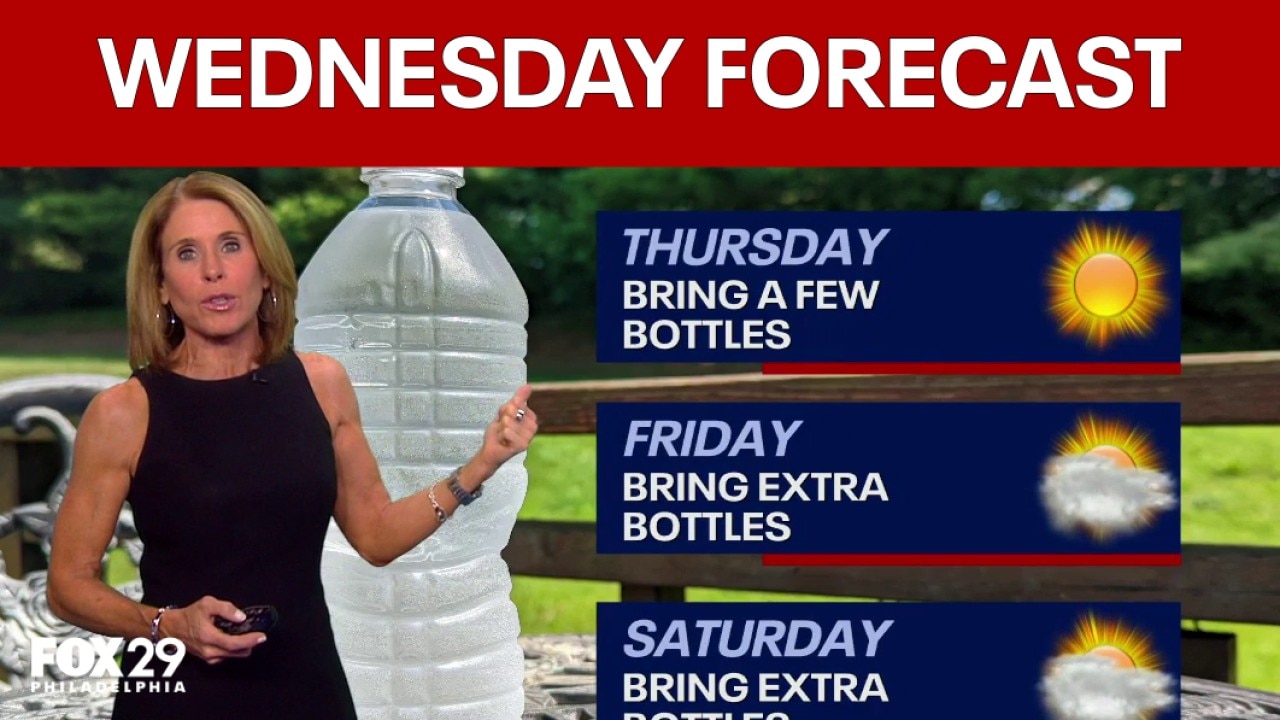 Philadelphia weather: Wednesday evening forecast 