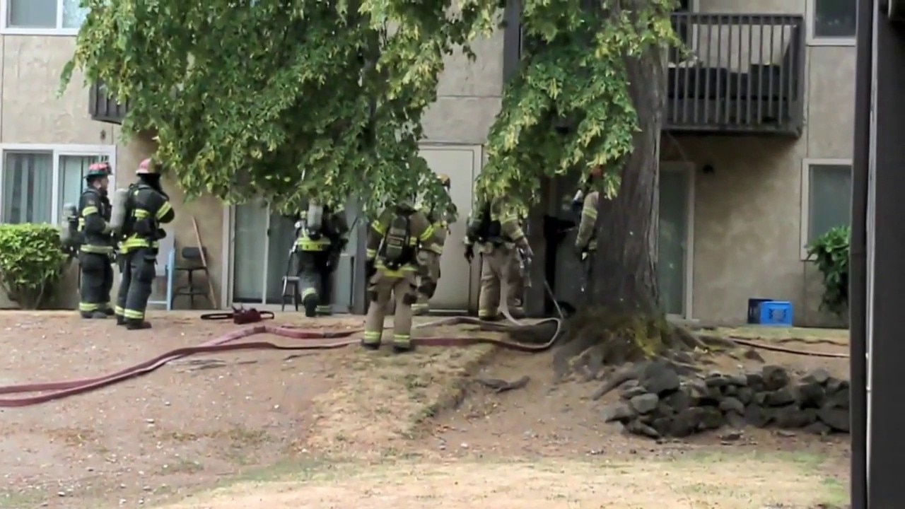 Explosion rocks apartment complex as firefighters are investigating