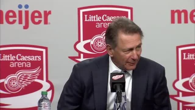 Holland talks Blashill future, teams future, player moves, timetable for contention and much more