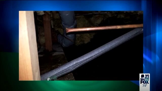 Thieves steal copper pipes from beneath dental office