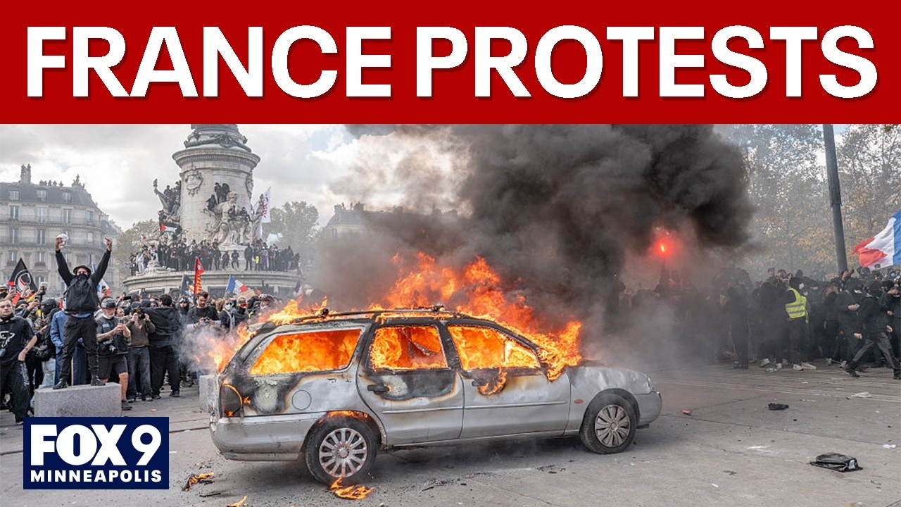 France protests: 2,400 arrested as riots prompt curfews