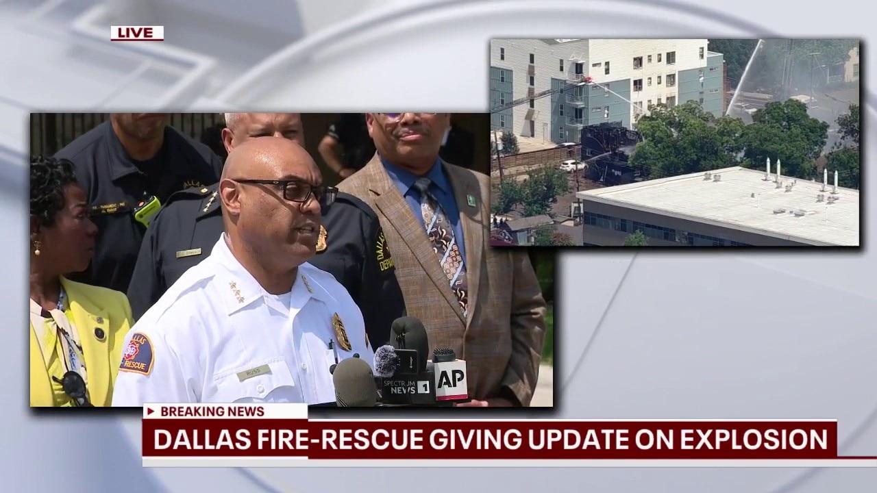 Dallas officials give update on Oak Cliff apartment explosion