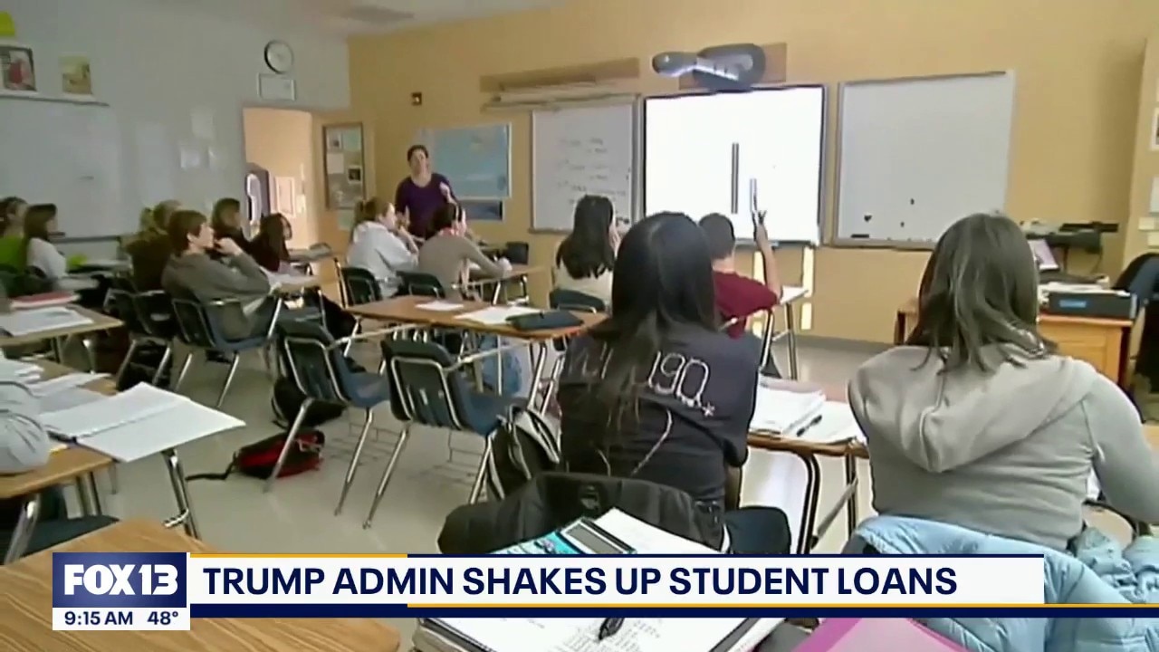 Trump admin shakes up student loans