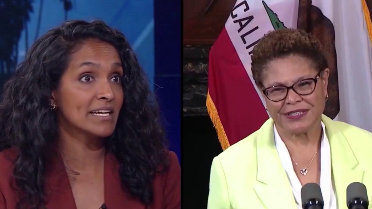 Bass, Raman tied in LA mayor's race, new poll shows