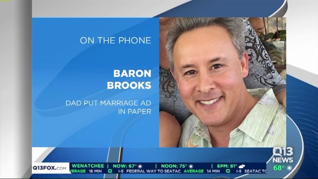 Nearly a dozen women show up after man`s father places full-page ad in newspaper looking for wife