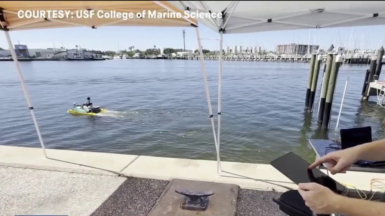 Mapping the sea floor for boaters, storm surge