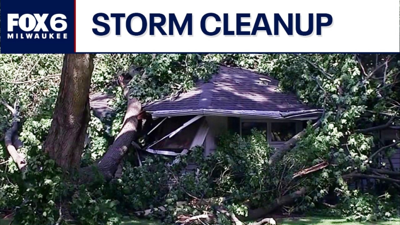 Waukesha storm damage, cleanup underway