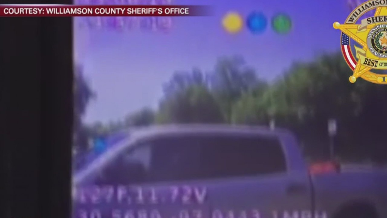 Authorities say a person was detained after ramming truck into WilCo. patrol unit