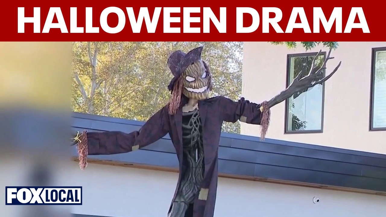 Bucks Co. Halloween display caught in controversy over hanging bodies display