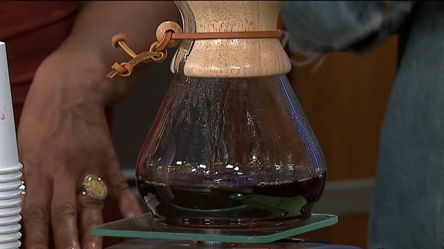 What kind of coffee should you servre guests over breakfast, dinner?