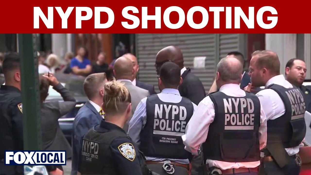 NYPD officers shoot man with butcher's knife on Lower East Side