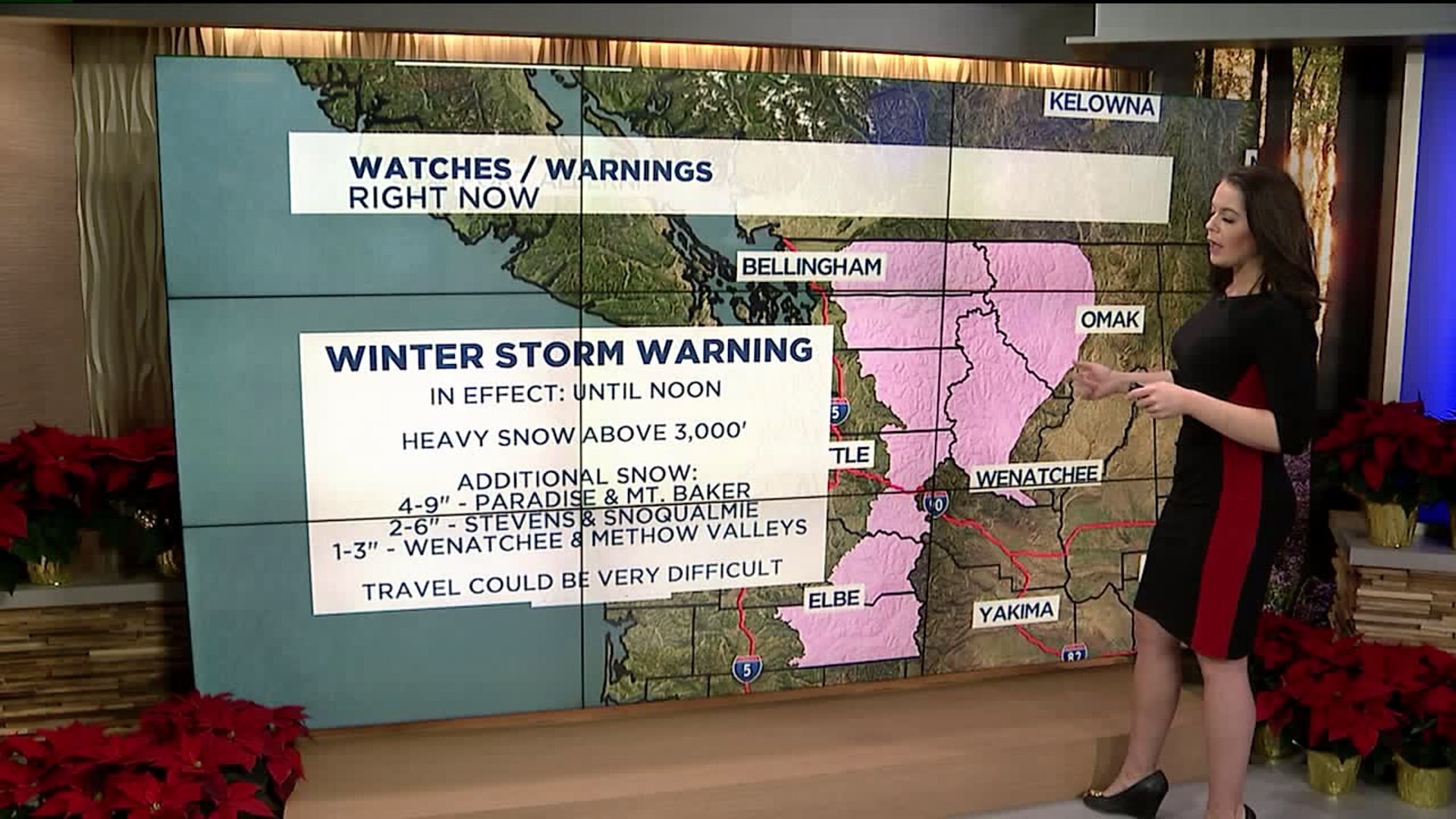 Weather forecast for Thursday, Dec. 13