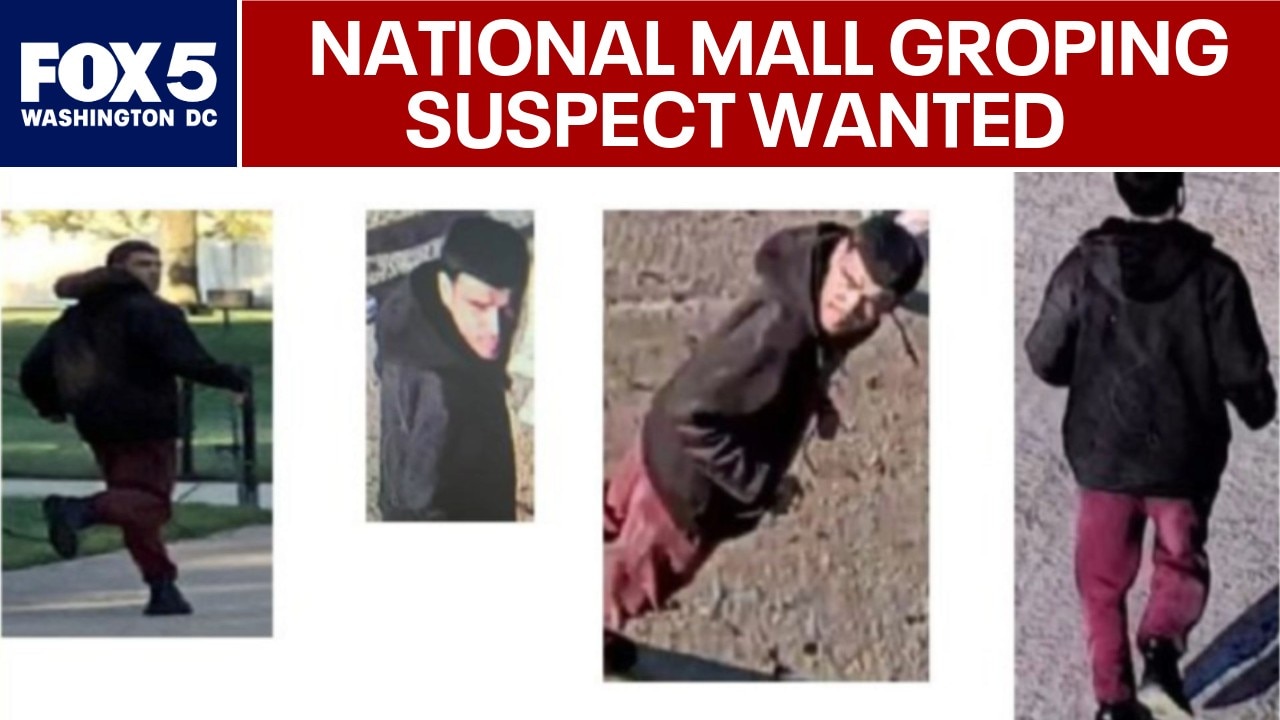 Police search for National Mall groping suspect