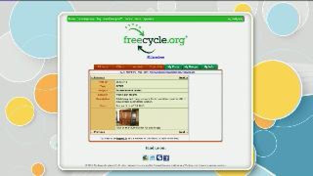 Cheap Thoughts: Freecycle.org