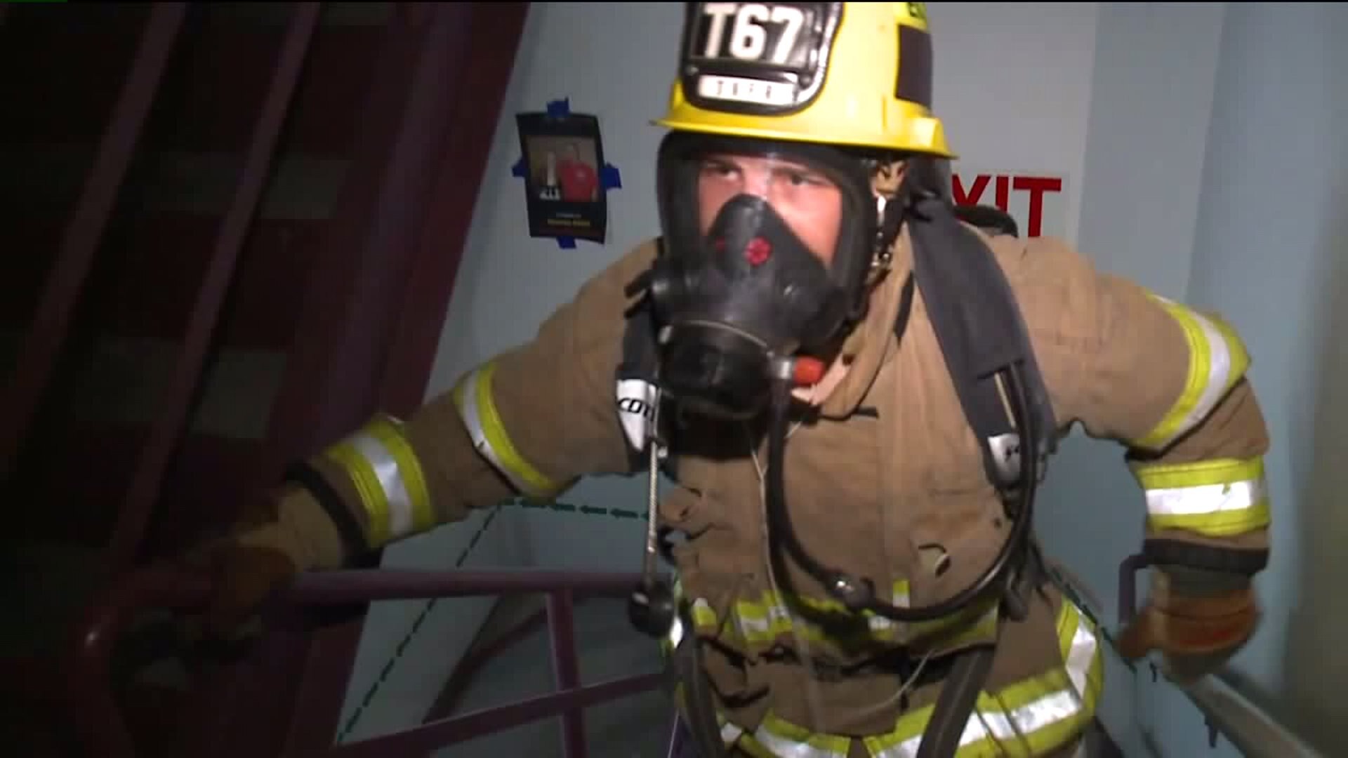 FIREFIGHTER CLIMB COLUMBIA TOWER