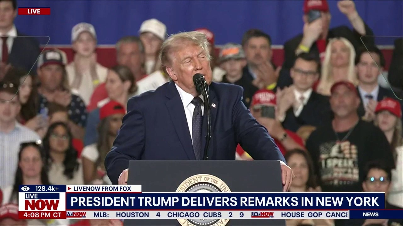 President Trump delivers remarks in New York