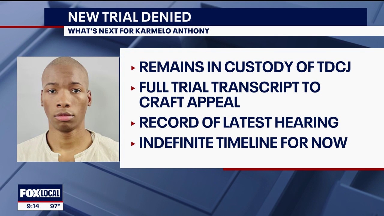 Karmelo Anthony new trial denied in Collin County court