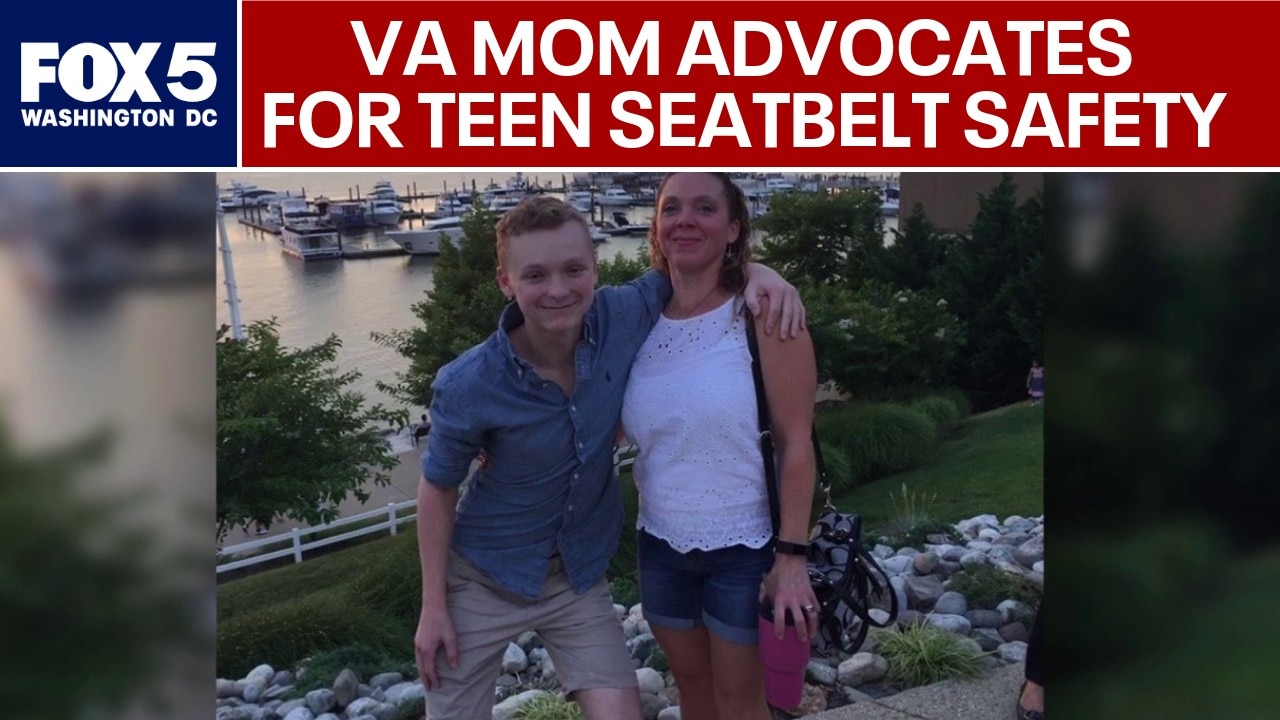 Virginia mom advocates for teen seatbelt safety after death of her son