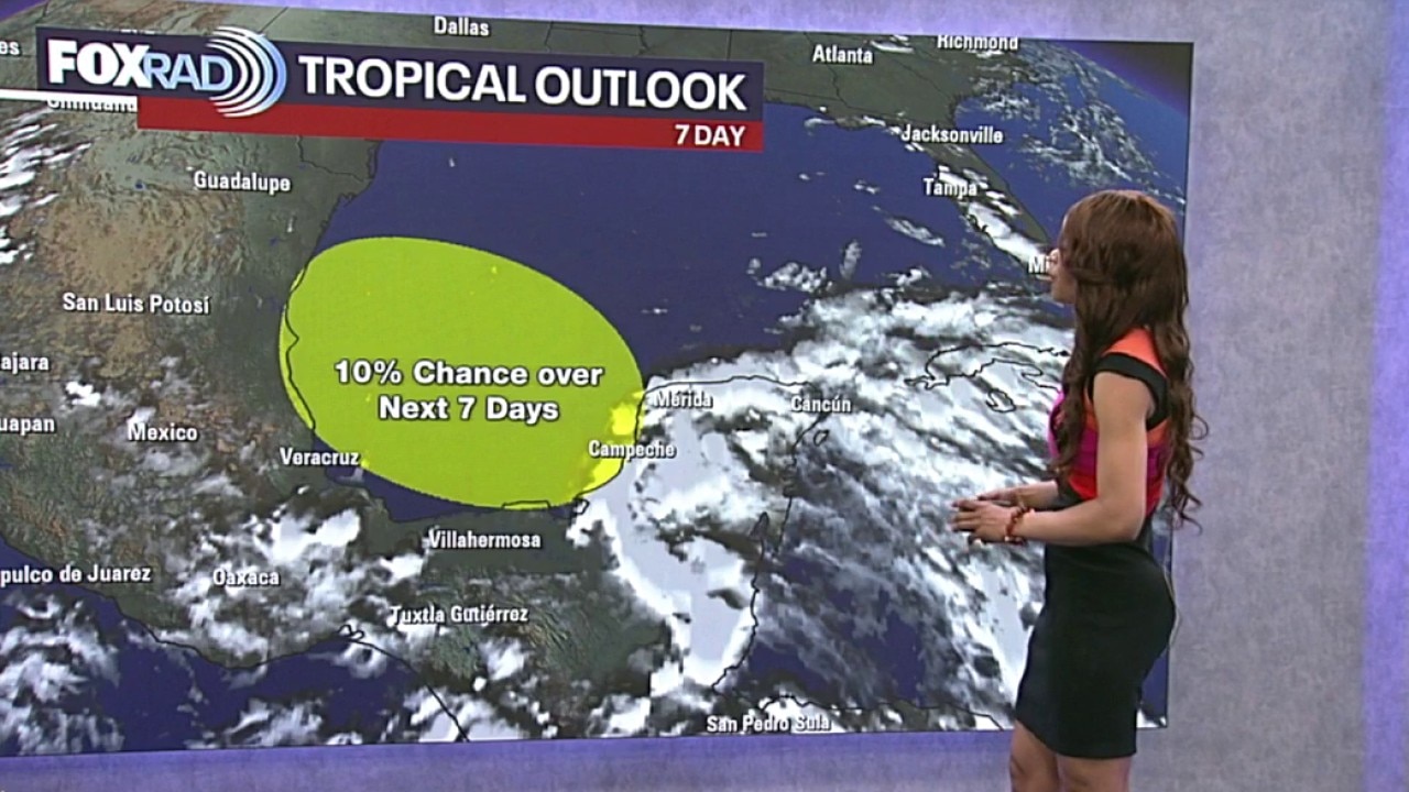 Tropical Weather Forecast: Monitoring area for potential development in the Gulf