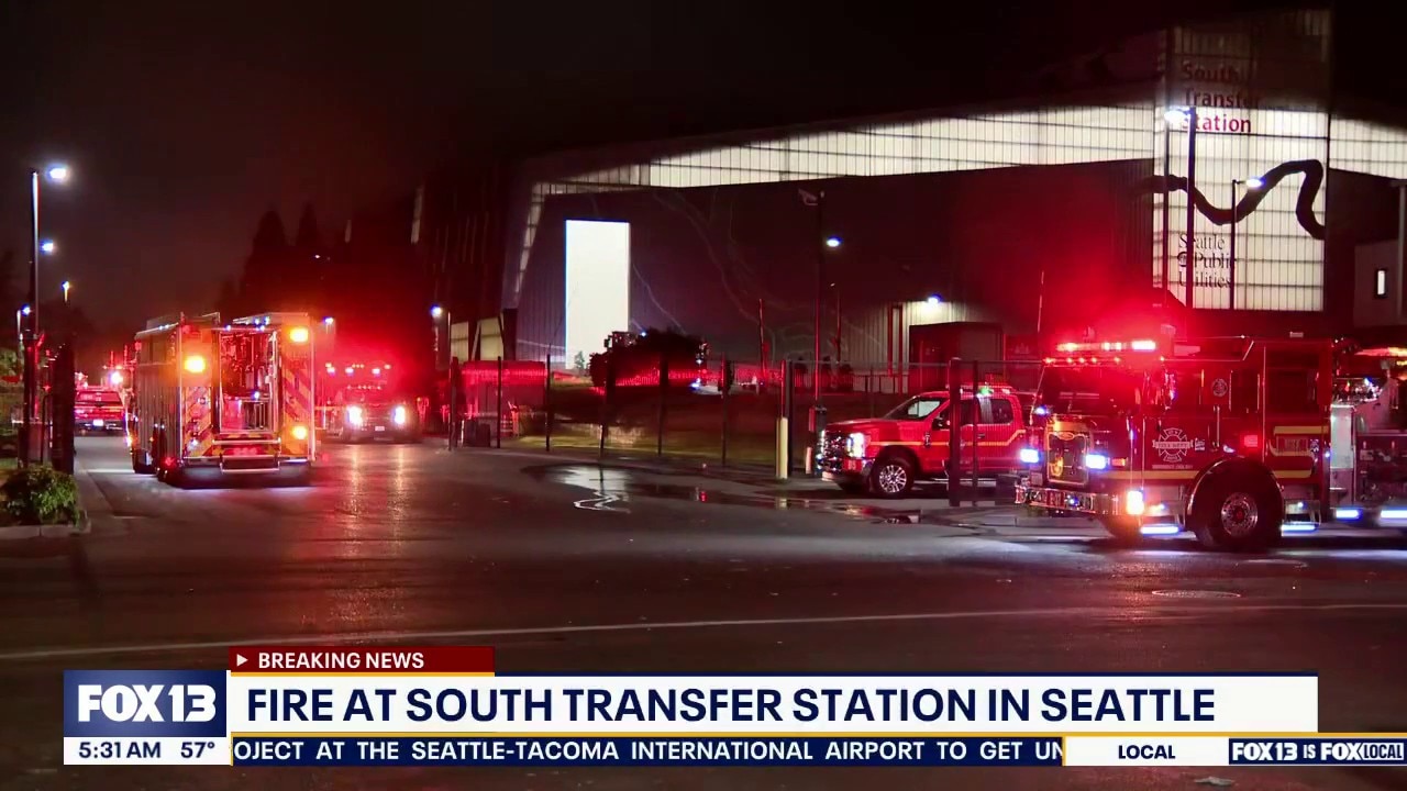 Crews respond to fire at Seattle South Transfer Station
