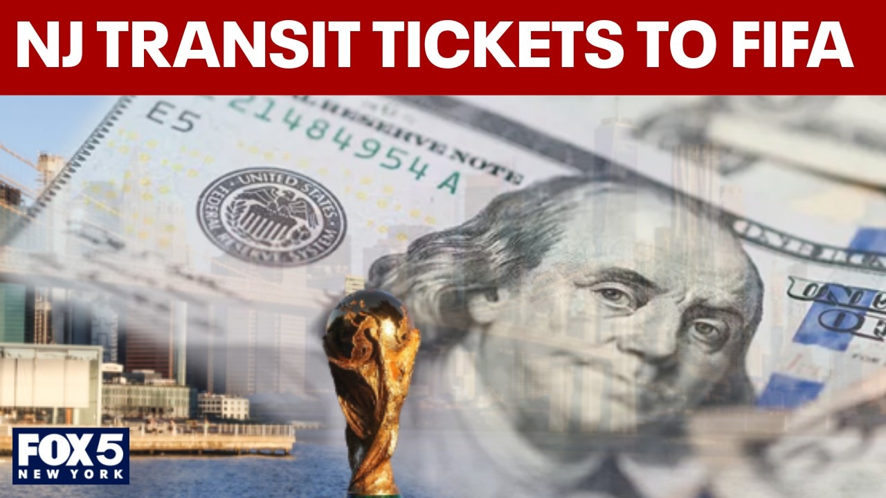 NJ Transit reveals roundtrip ticket prices to FIFA World Cup 