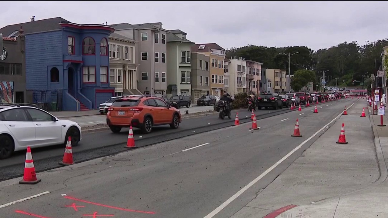 Here's how long it could take to drive down 19th Avenue during weekend construction