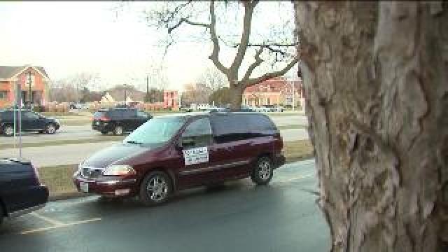 Handicap accessible van stolen from local business