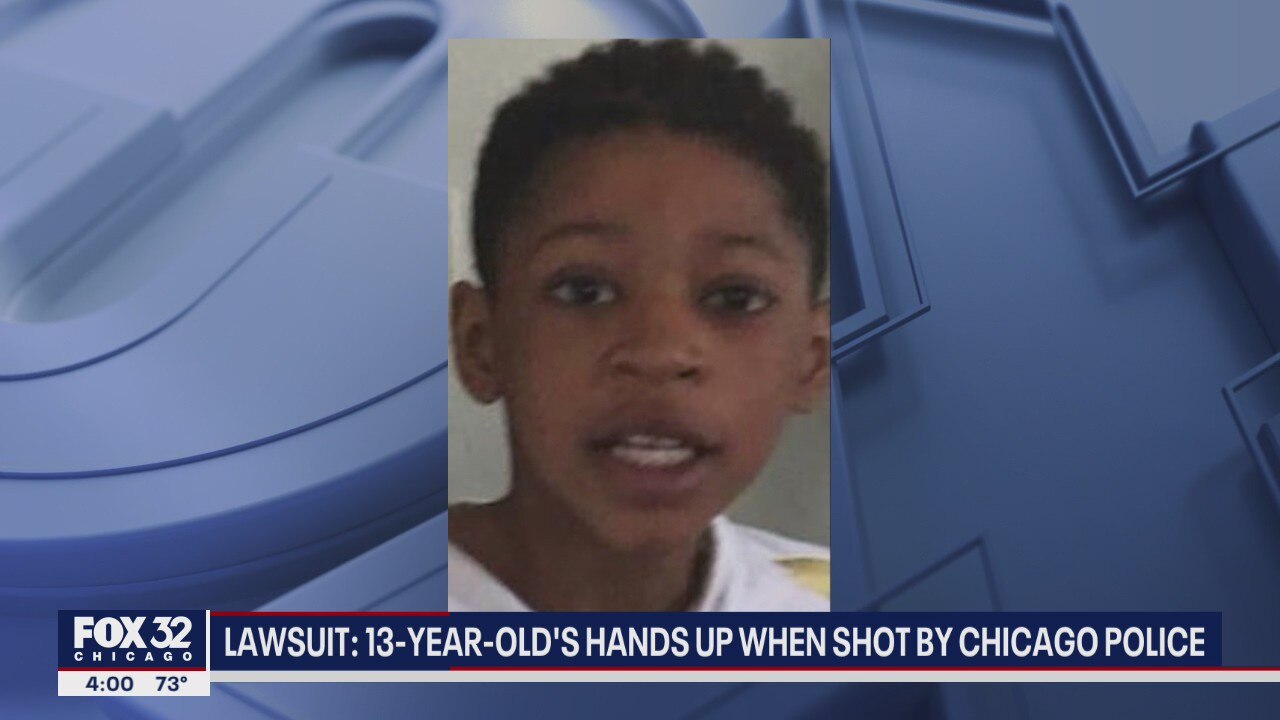Lawsuit: Chicago 13-year-old had hands up when shot by police