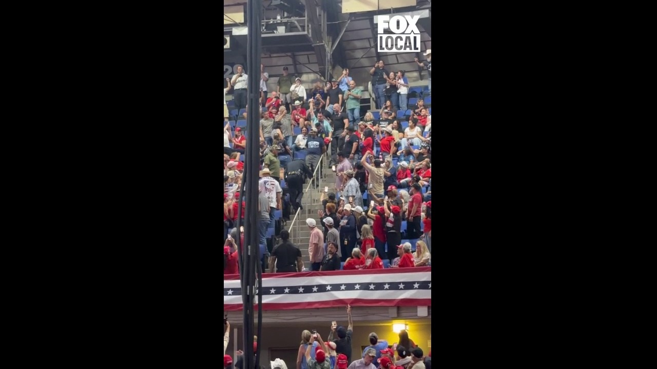 Individuals escorted out of GOP rally in San Antonio