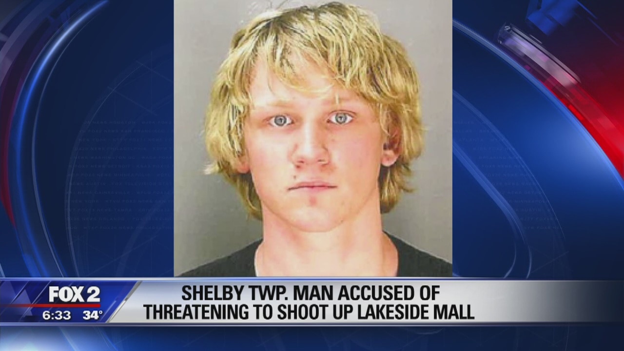 Man charged with plotting to shoot up Lakeside Mall