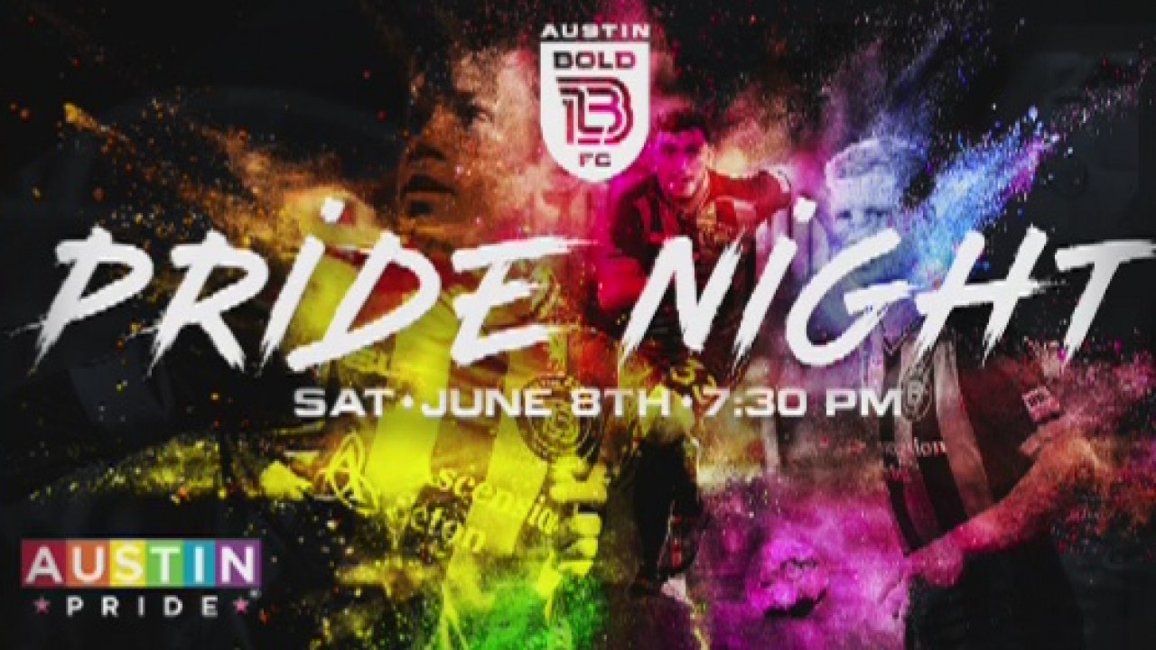 Austin Bold FC hosting LGBTQ Pride Night