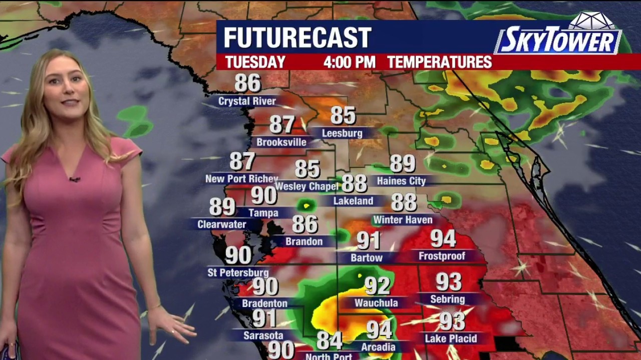Tampa weather | Tuesday afternoon forecast