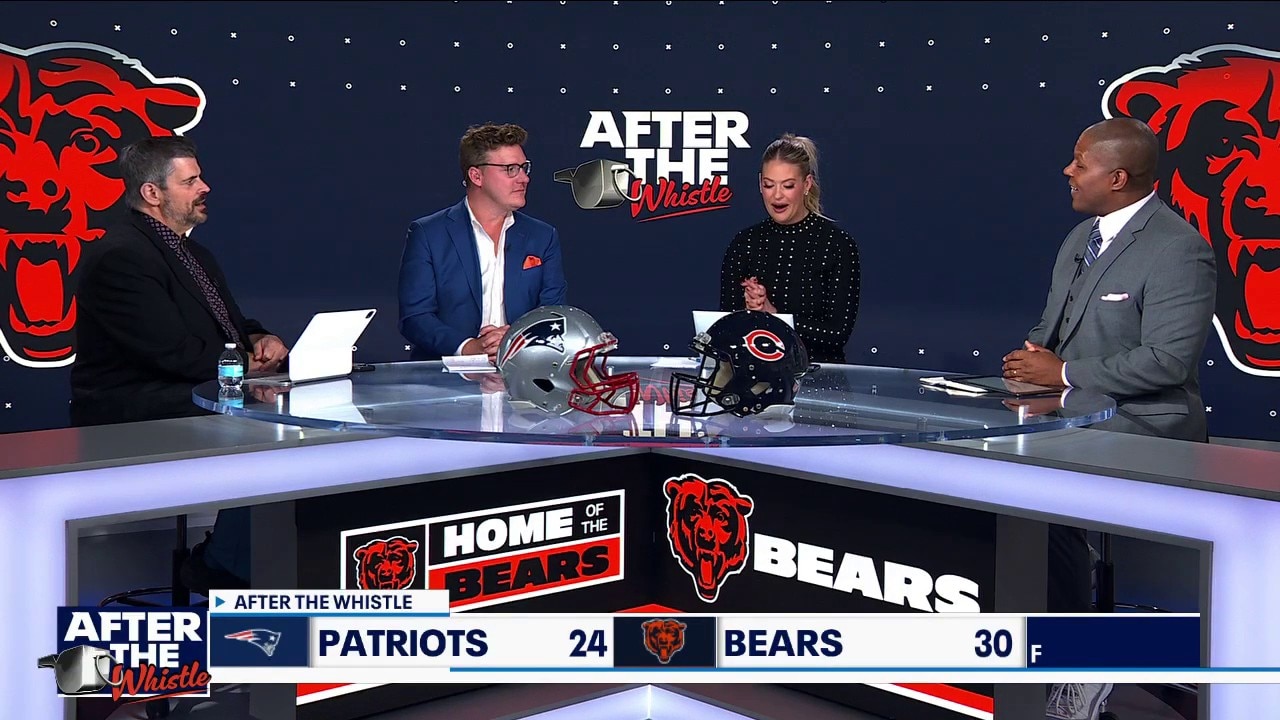 Devan shares her takeaways on the Chicago Bears' 30-24 win over the Patriots | After The Whistle