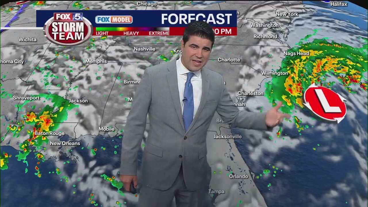 Thursday morning weather forecast