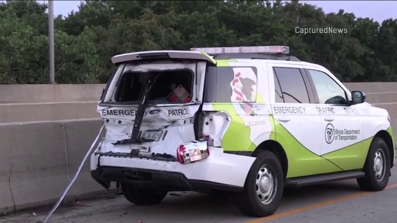 One dead after I-57 crash involving IDOT vehicle