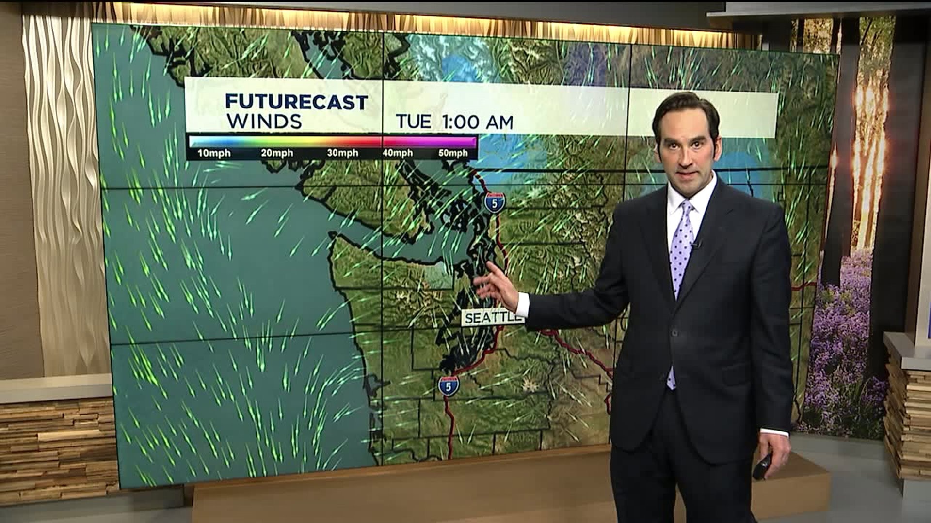 Q13 Evening weather forecast