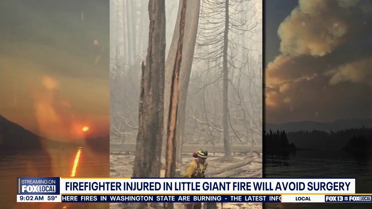 Firefighter injured in WA\'s LIttle Giant Fire 