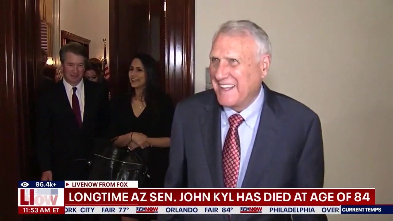 Former AZ Senator, GOP Whip Jon Kyl dead at 84