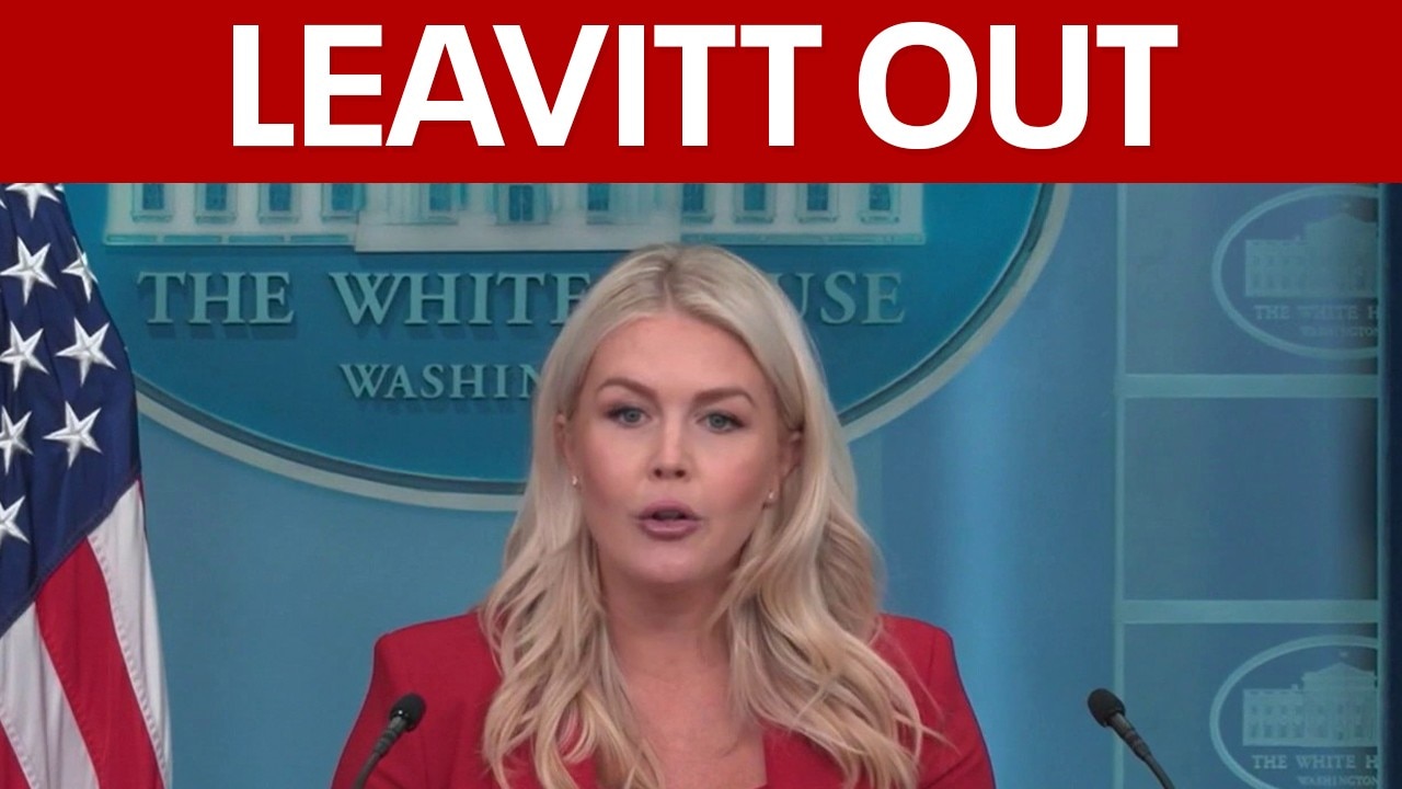 Karoline Leavitt departing role as White House Press Secretary
