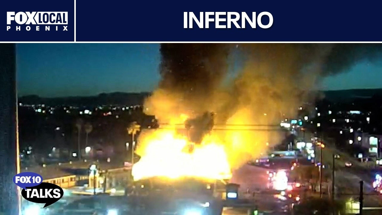 Phoenix hotel goes up in flames l FOX 10 Talks