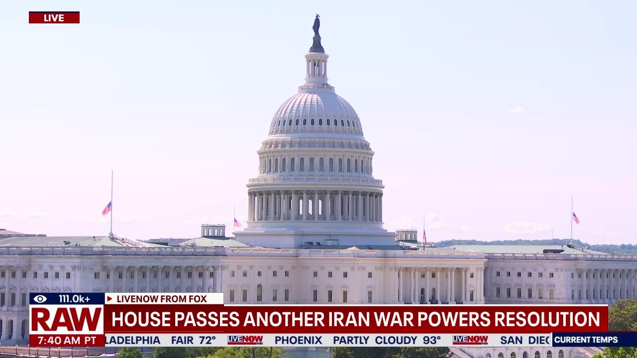 House passes another war powers resolution