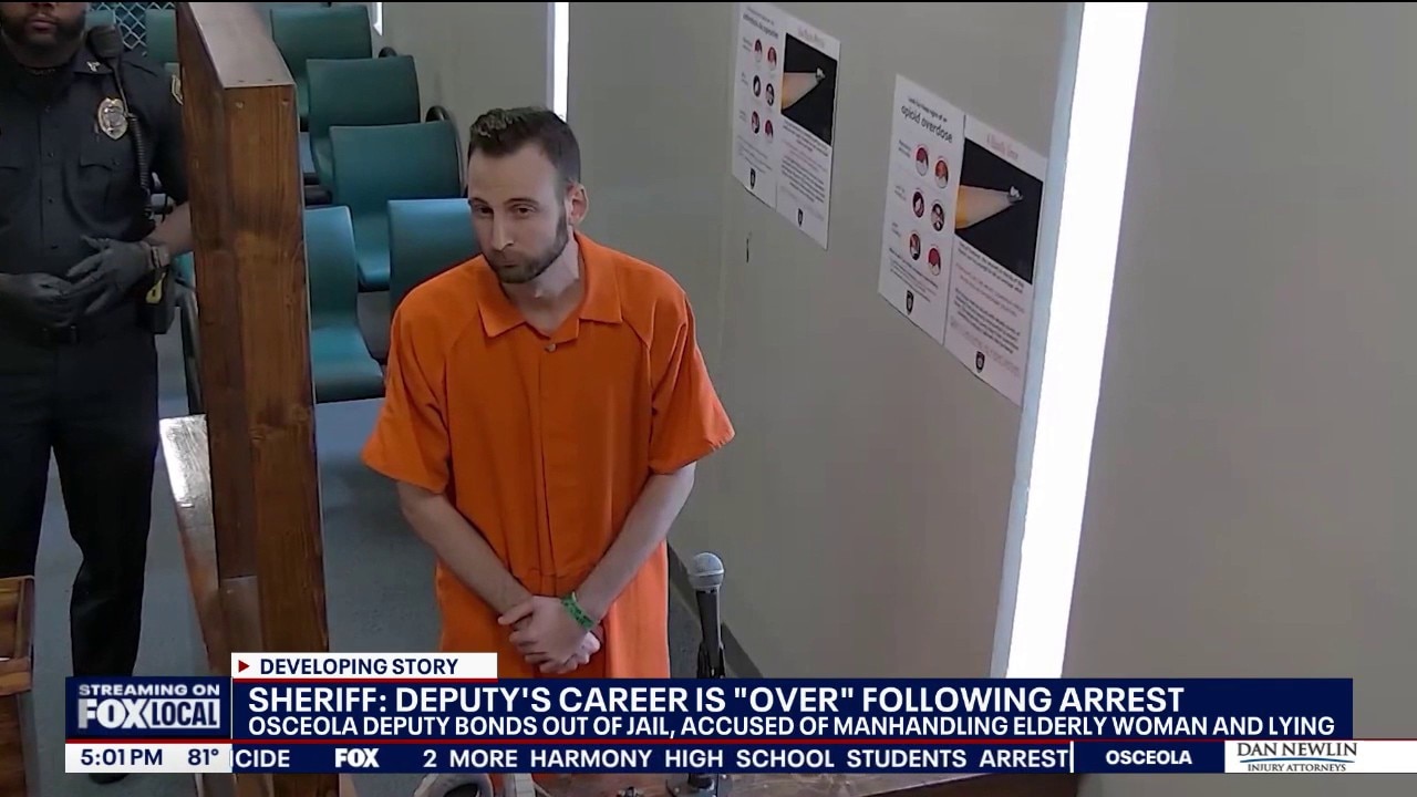 Osceola deputy arrested for manhandling senior and lying