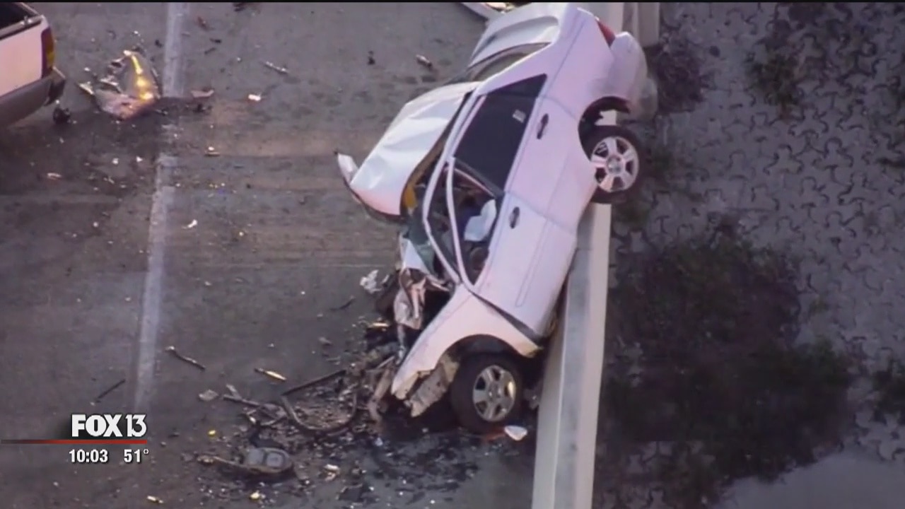 Wrong way crash investigation continues